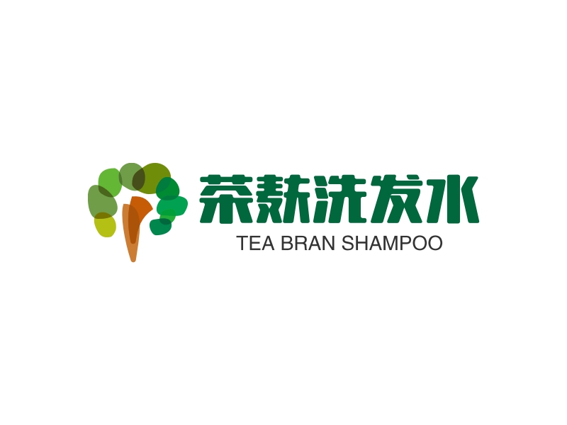茶麸洗发水logo设计 logo神器