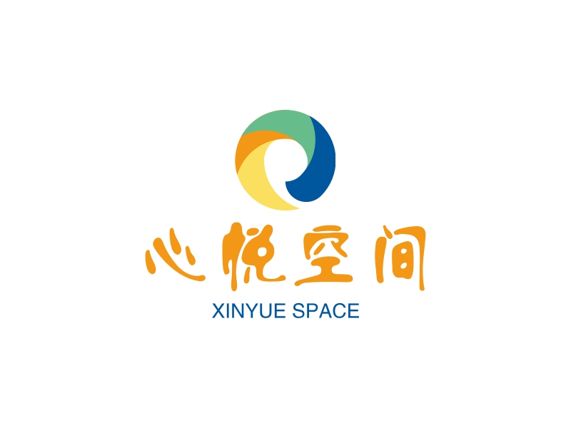 心悦空间logo设计