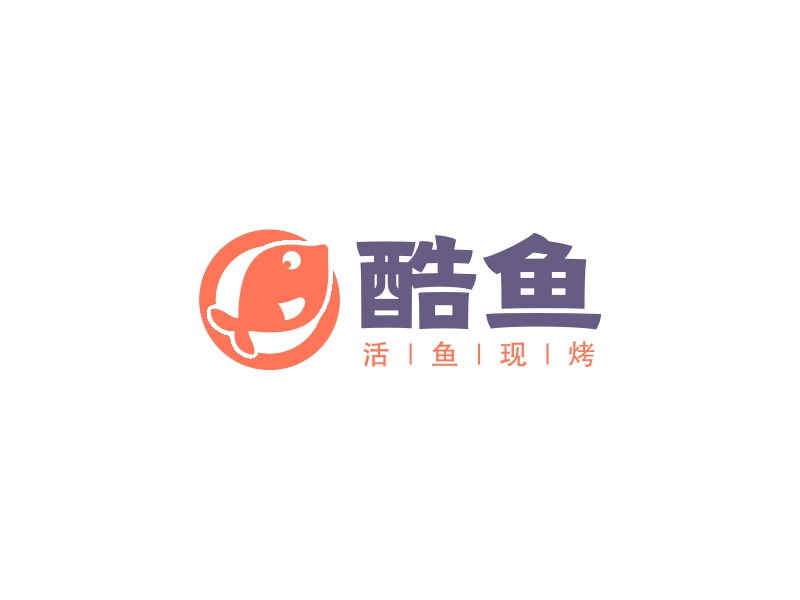 酷鱼logo设计