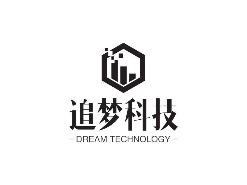 追梦科技logo设计案例