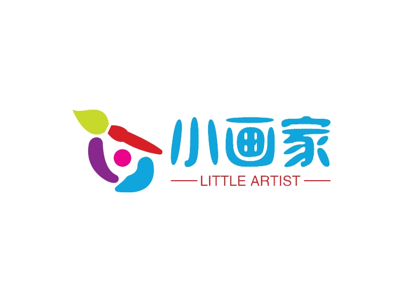 小画家logo设计案例