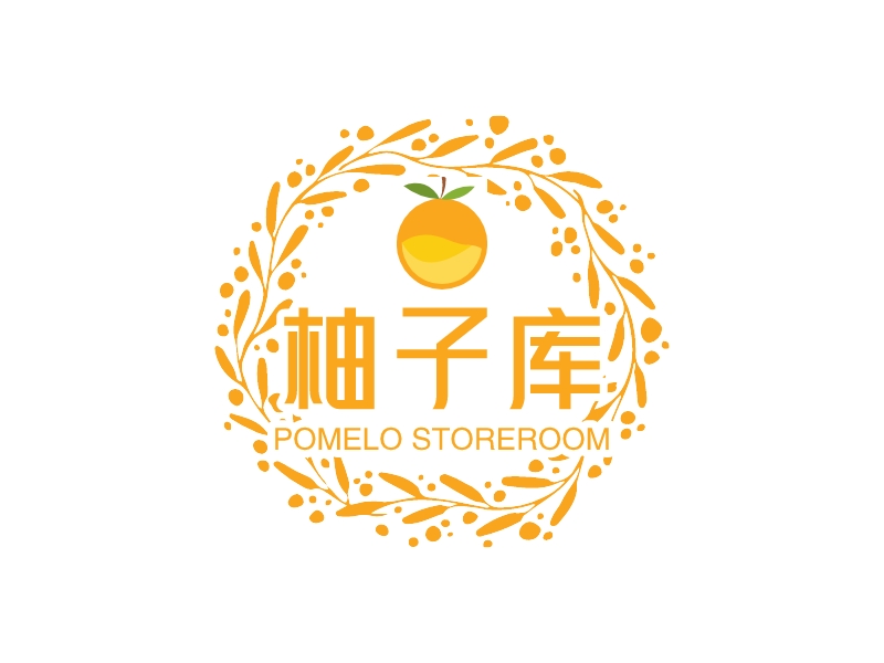 柚子库logo设计案例