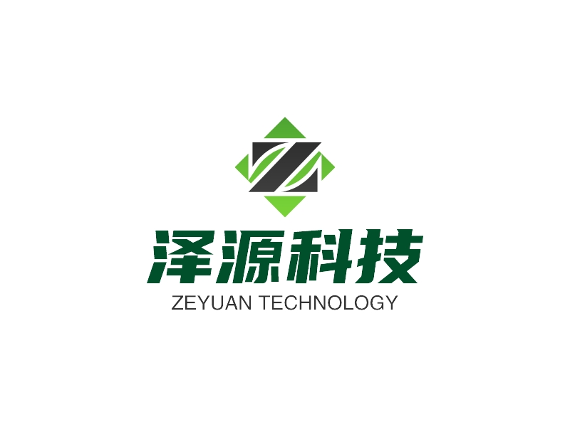 泽源科技logo设计案例