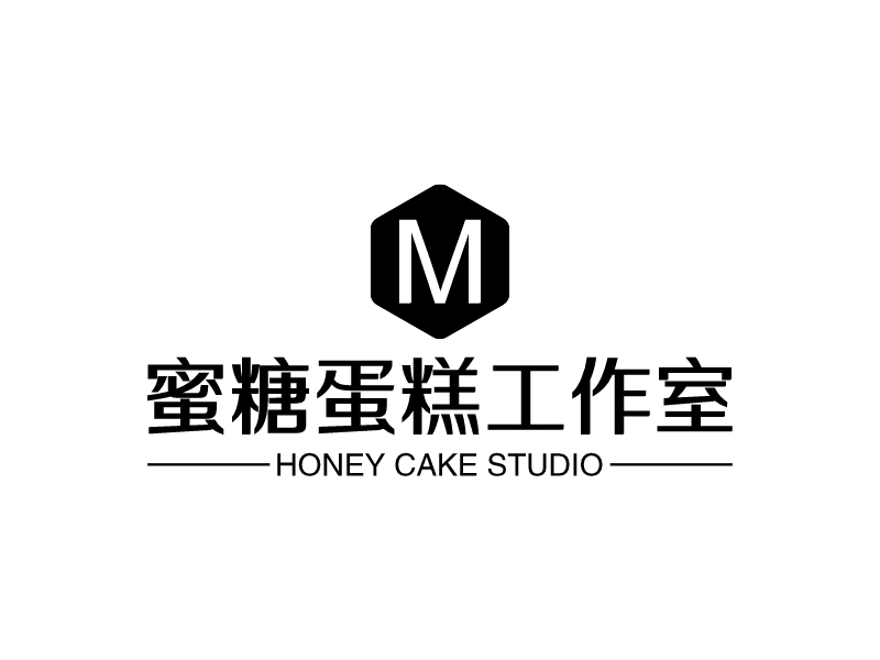 蜜糖蛋糕工作室logo设计案例