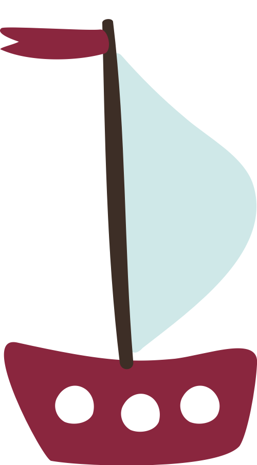 帆船矢量图logo素材