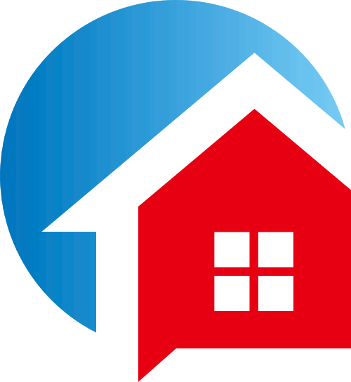 红房子矢量logo图标