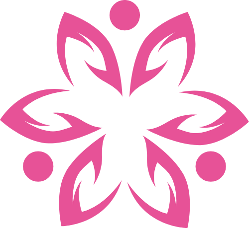 花朵图形矢量logo