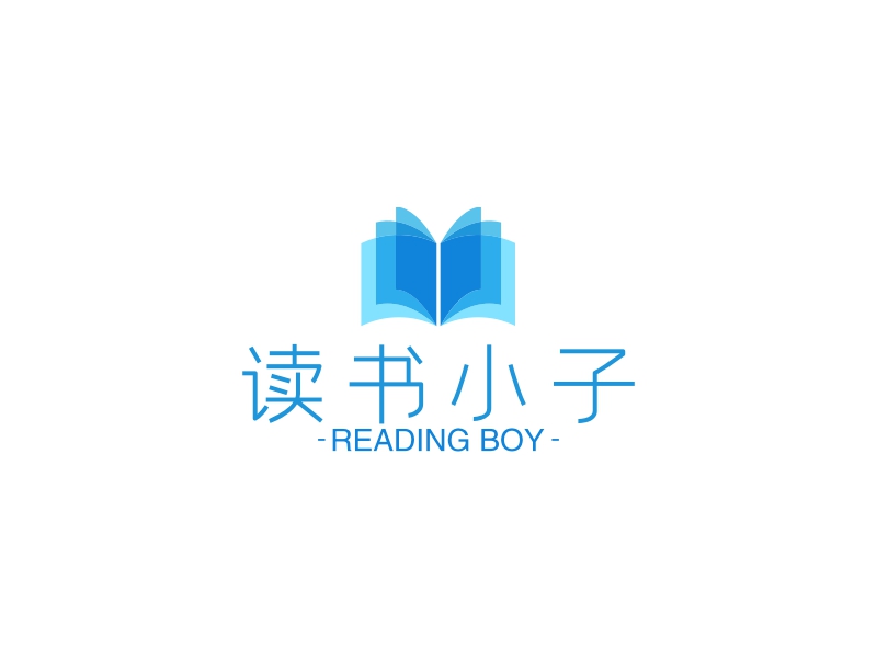 读书小子logo设计案例