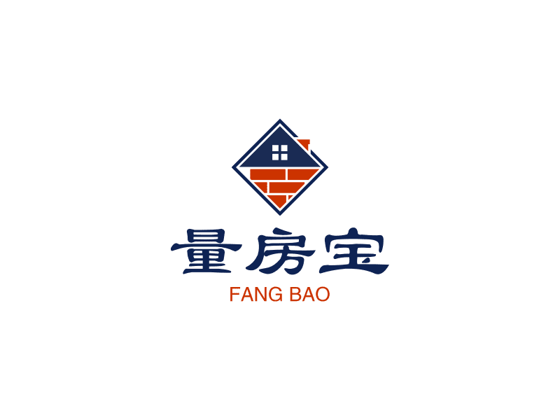 量房宝logo设计案例