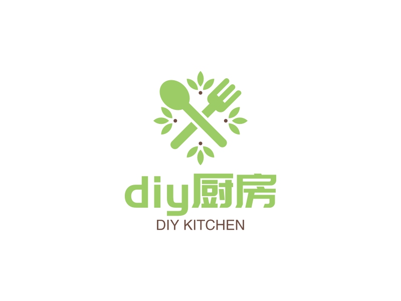 共享厨房logo设计理念图片