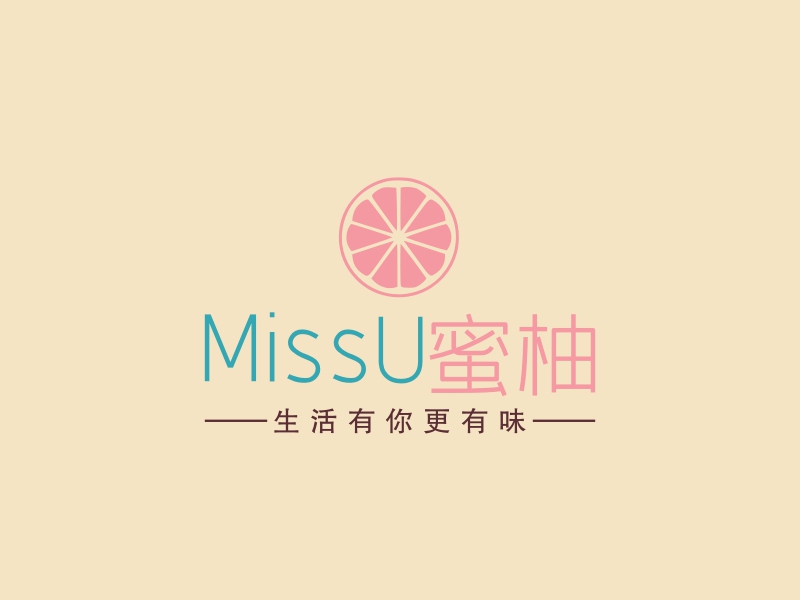 MissU 蜜柚LOGO设计