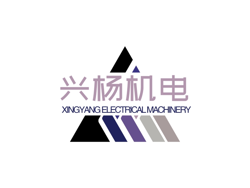 兴杨机电logo设计案例