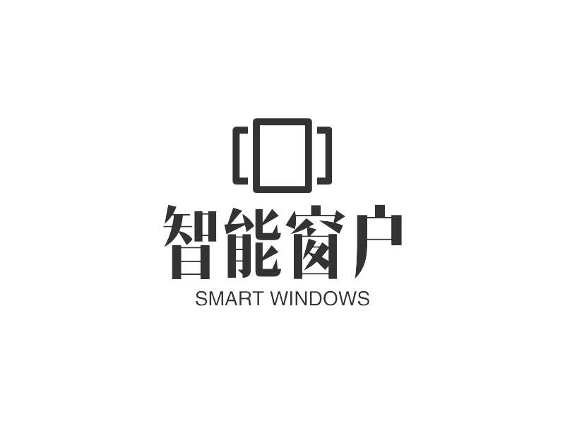 智能窗户logo设计案例