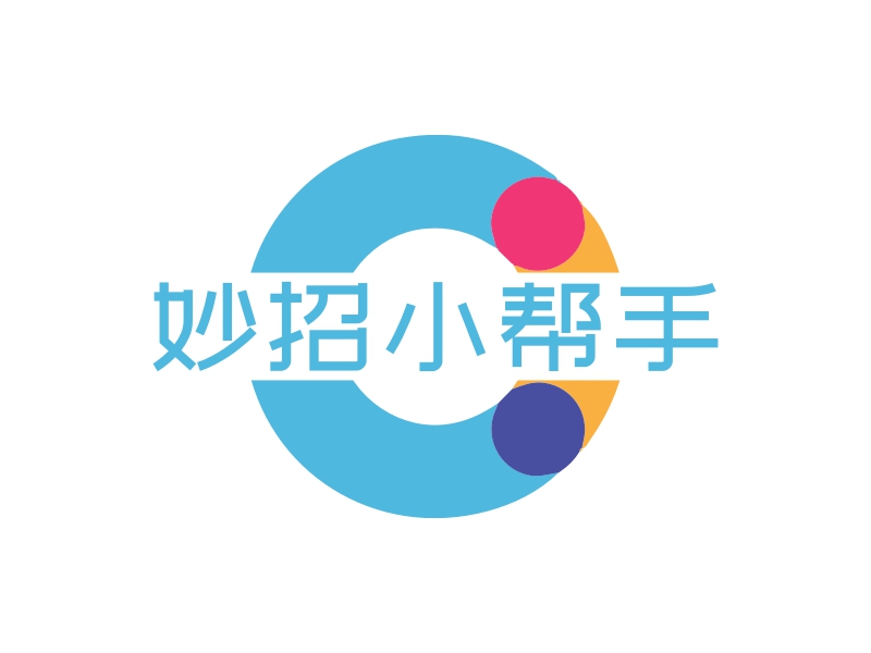 妙招小帮手logo设计案例