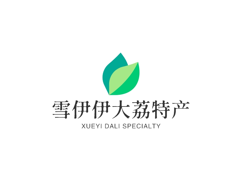 雪伊伊大荔特产LOGO设计