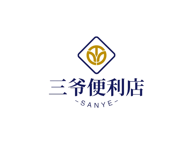 三爷便利店logo设计案例