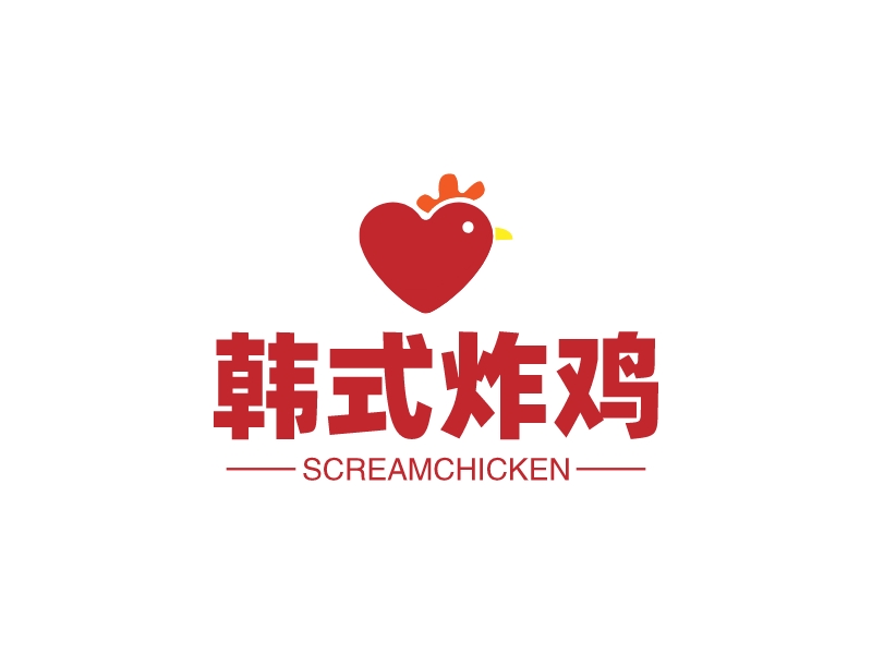 韩式炸鸡logo设计案例