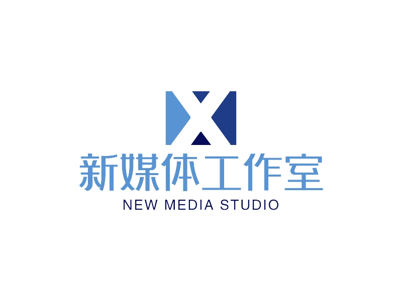 新媒体工作室logo设计案例