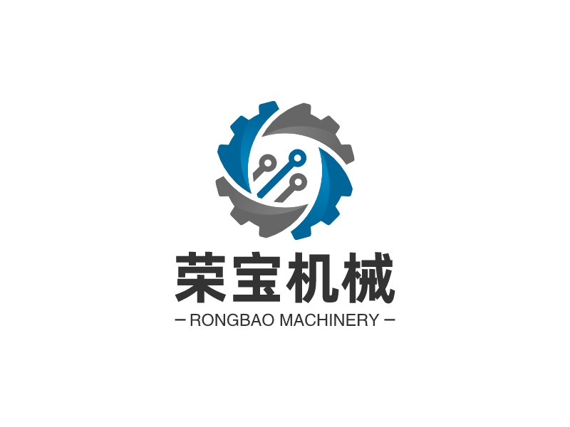 荣宝机械logo设计