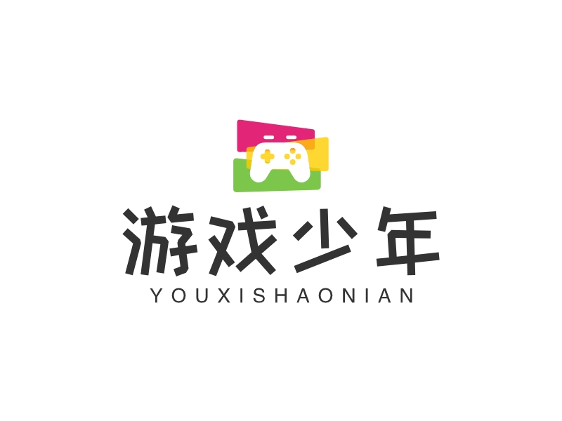 游戏少年logo设计