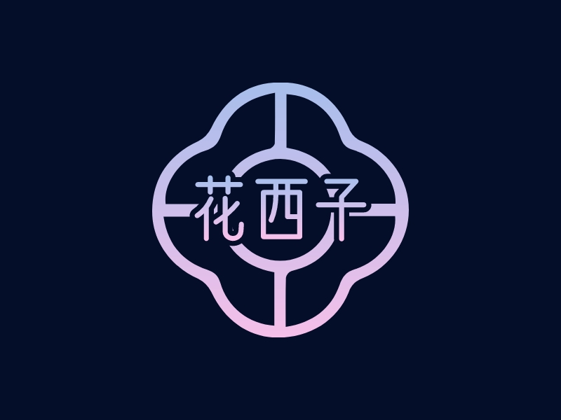 花西子logo设计