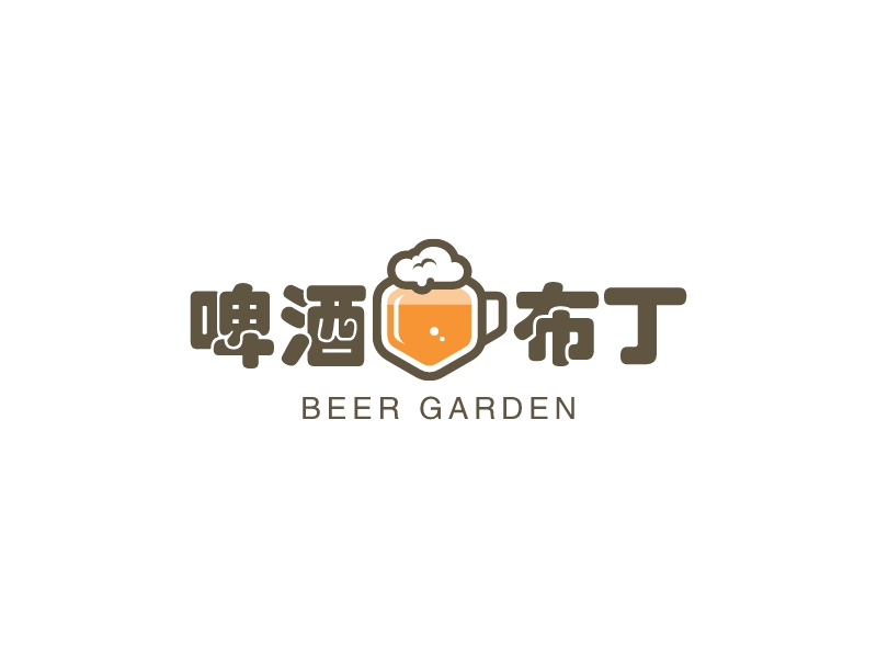 啤酒布丁logo设计