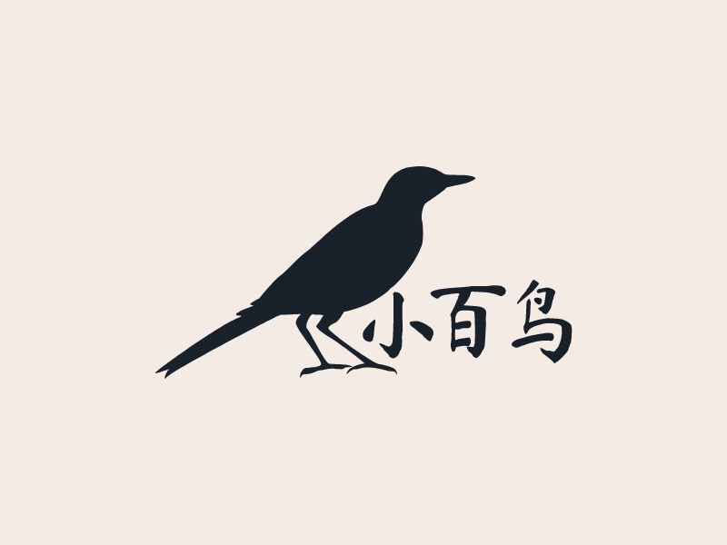 小百鸟logo设计