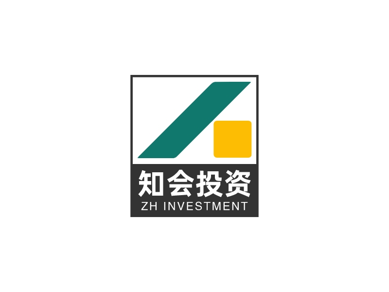 知会投资logo设计
