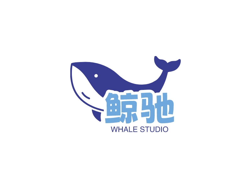 鲸驰logo设计