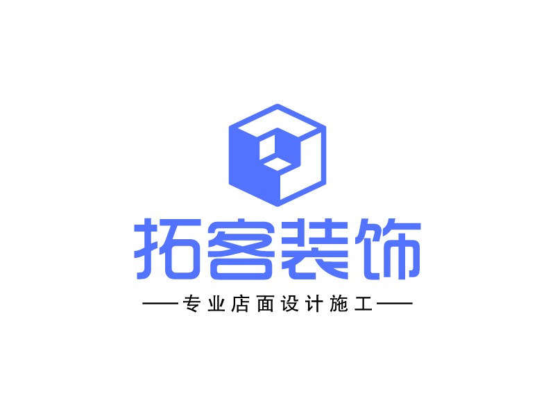 拓客装饰LOGO设计