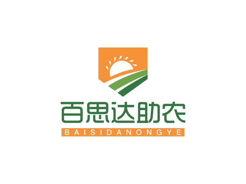 百思达助农LOGO设计