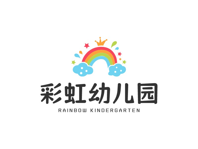 彩虹幼儿园LOGO设计